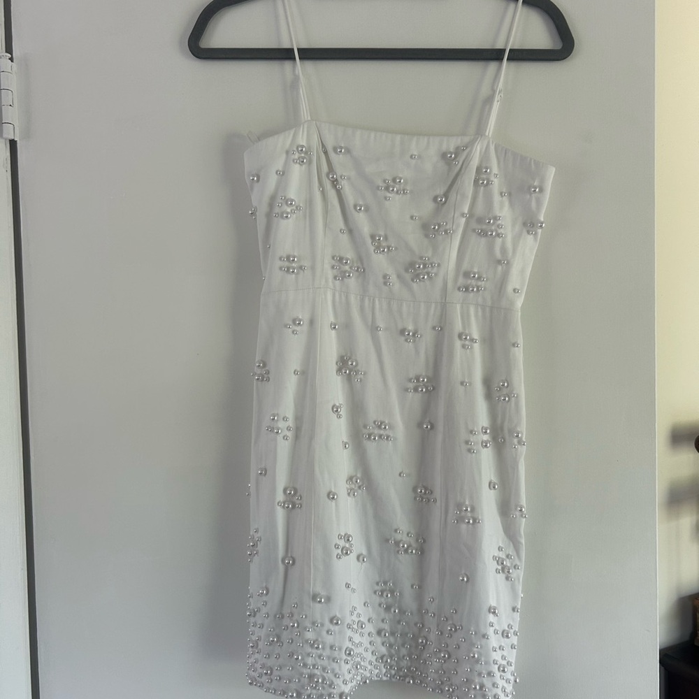 White Beaded Dress